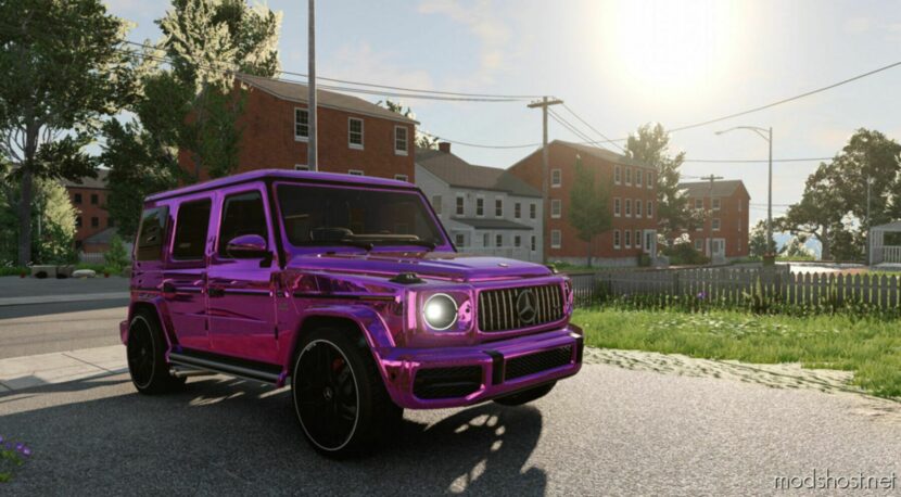 BeamNG Brabus Car Mod: Mercedes G-Class G900 Brabus V1.1 0.29 (Featured)