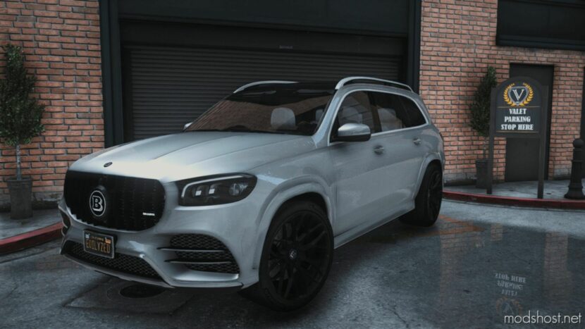 GTA 5 Mercedes-Benz Vehicle Mod: Brabus GLS800 Add-On / Fivem (Featured)