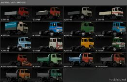 BeamNG Truck Mod: MAZ 5337 / 53371 / 5432 / 5551 (Image #2)