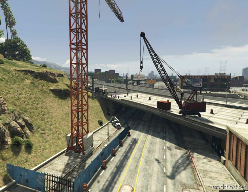 GTA 5 Map Mod: Bridge Construction Menyoo SP (Featured)