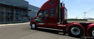 ATS Mod: RED Skin For Ruda Cascadia 72 1.48 (Image #2)