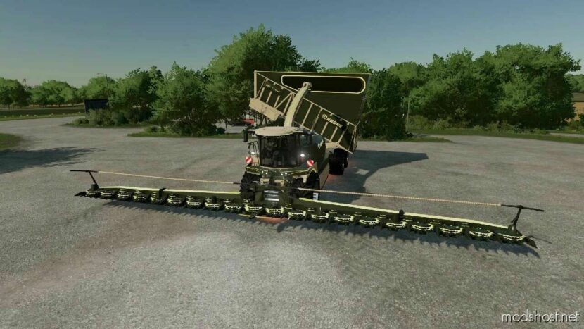 FS22 Krone Combine Mod: Bigx Cargo By Taz-Modding V2.0.0.2 (Featured)