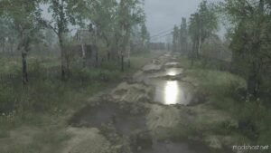 MudRunner Mod: Dangerous Road Map V11.04.23 (Featured)