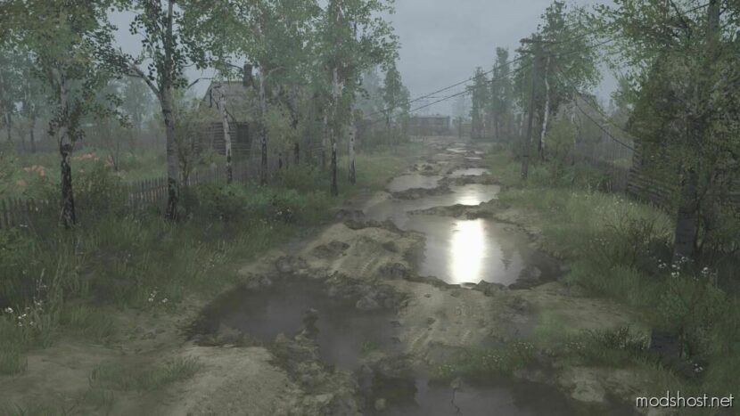 MudRunner Mod: Dangerous Road Map V11.04.23 (Featured)