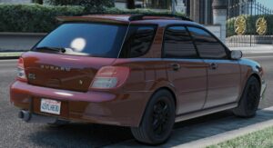 GTA 5 Subaru Vehicle Mod: Impreza WRX Wagon Add-On | Fivem | Template (Image #2)