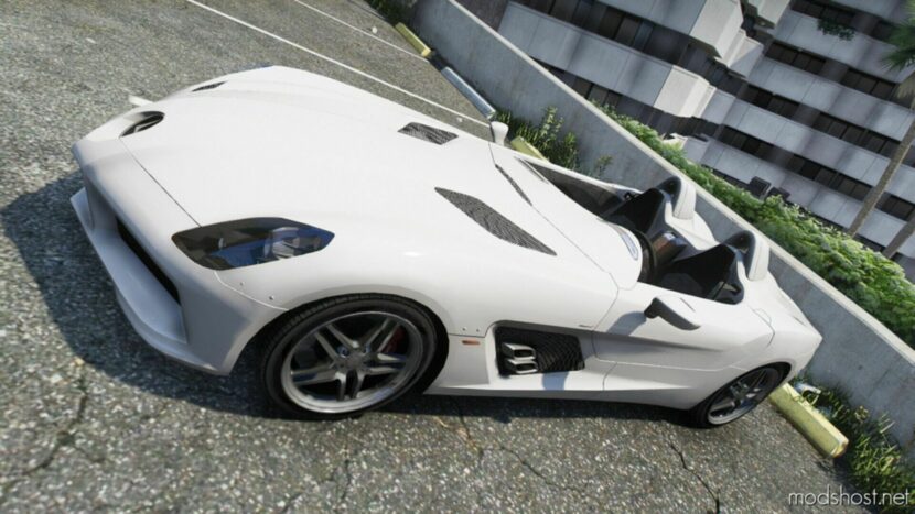 GTA 5 Mercedes-Benz Vehicle Mod: SLR Mclaren Stirling Moss (Featured)