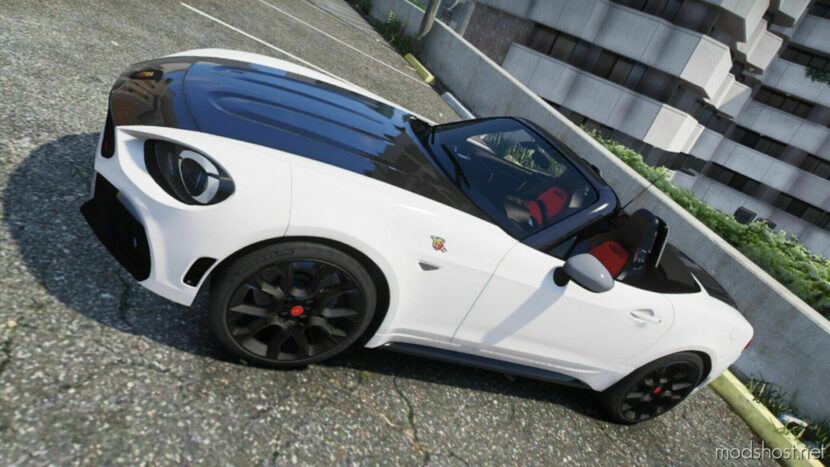 GTA 5 Vehicle Mod: Fiat 124 Spider (Featured)