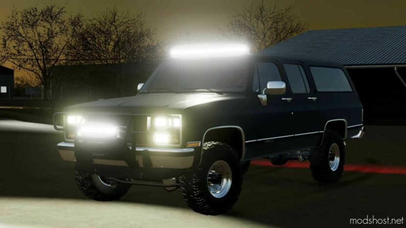 FS22 Car Mod: GMC Suburban V1.4 (Featured)