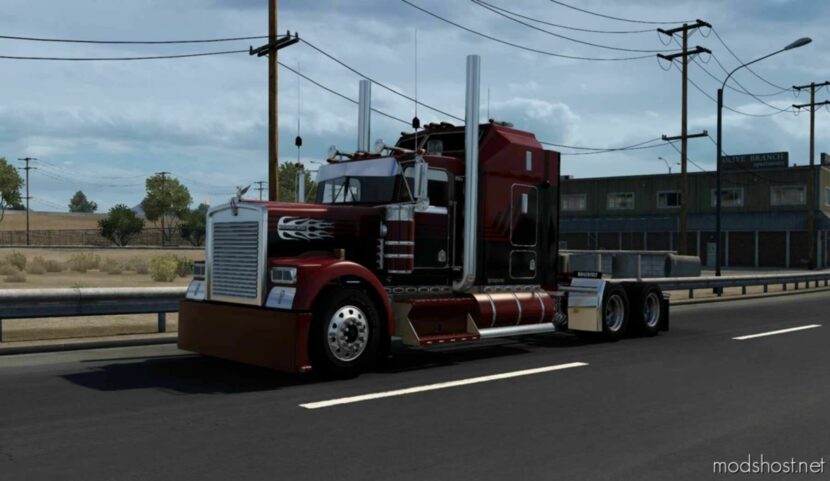 ATS Kenworth Truck Mod: W900 LYB 1.48 (Featured)