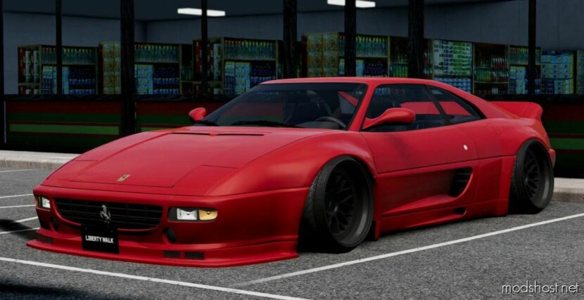 BeamNG Ferrari Car Mod: F355 0.29 (Featured)