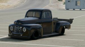 BeamNG Ford Car Mod: 1948 Ford F1 Pickup Truck V1.2 0.29 (Featured)