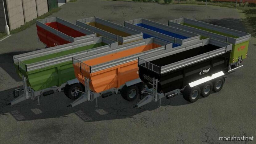 FS22 Fliegl Trailer Mod: TMK373 V1.0.0.1 (Featured)