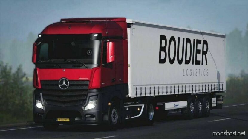 ETS2 Mercedes-Benz Truck Mod: Mercedes Actros MP4 Reworked V3.4 (Featured)