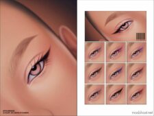 Sims 4 Eyeliner Makeup Mod: N192 (Featured)