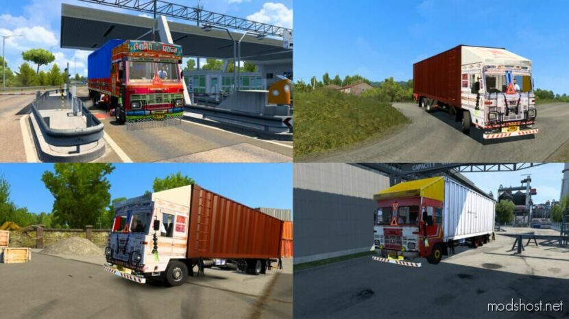 ETS2 Tata Mod: 2818 LPT V2.5 Truck 1.46 (Featured)