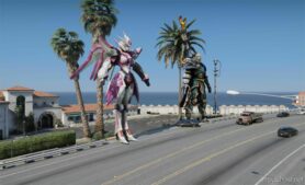 GTA 5 Map Mod: Pink Mech + Victor (Image #2)