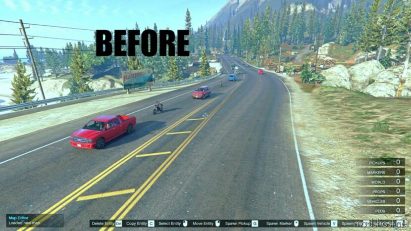 GTA 5 Mod: Tollbooths 2 Location (2 Gerbang TOL) Ymap | Map Editor V2.0 (Featured)