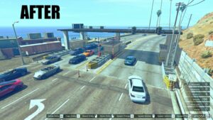 GTA 5 Mod: Tollbooths 2 Location (2 Gerbang TOL) Ymap | Map Editor V2.0 (Image #4)