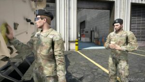 GTA 5 Player Mod: United States Armed Forces Uniforms Pack Fivem | SP (Image #4)