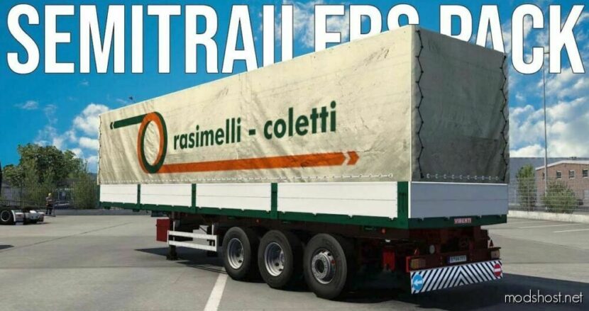 ETS2 Mod: Semitrailers Pack V1.1 (Featured)