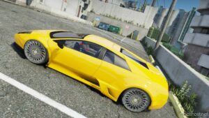 GTA 5 Lamborghini Vehicle Mod: Murcielago SV Liberty Walk (Image #2)