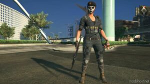 GTA 5 Player Mod: R6 Siege: Caveira Addon-Ped (Image #3)