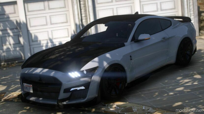 GTA 5 Ford Vehicle Mod: Mustang Shelby GT500 Carbon Aero Package (Featured)