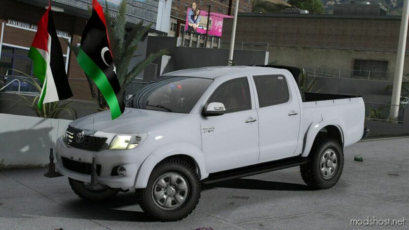 GTA 5 Toyota Vehicle Mod: Hilux 2014 Armored Ly-Ps (Featured)