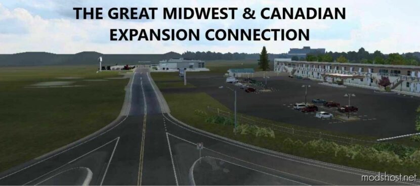 ATS Map Mod: TGM CE Road Connection V1.2 1.48 (Featured)