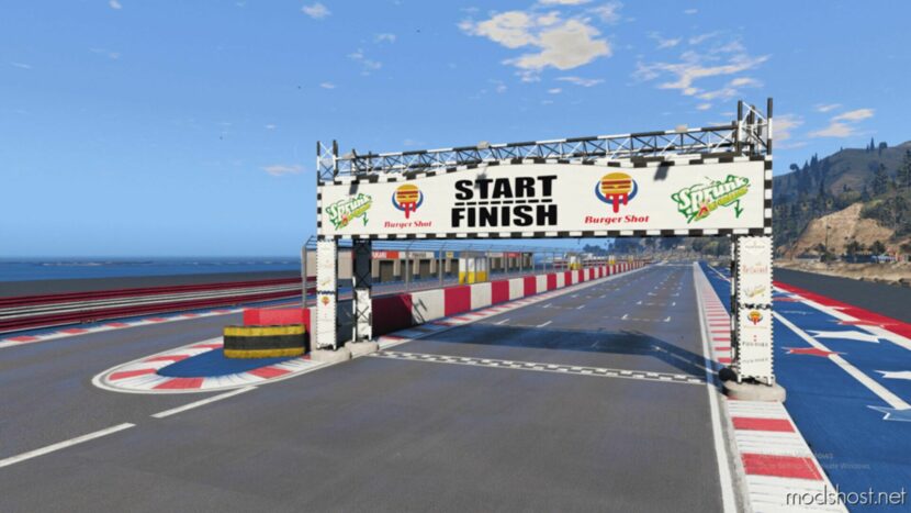 GTA 5 Map Mod: Circuit Race AT Pier With ARS Support Menyoo (Featured)