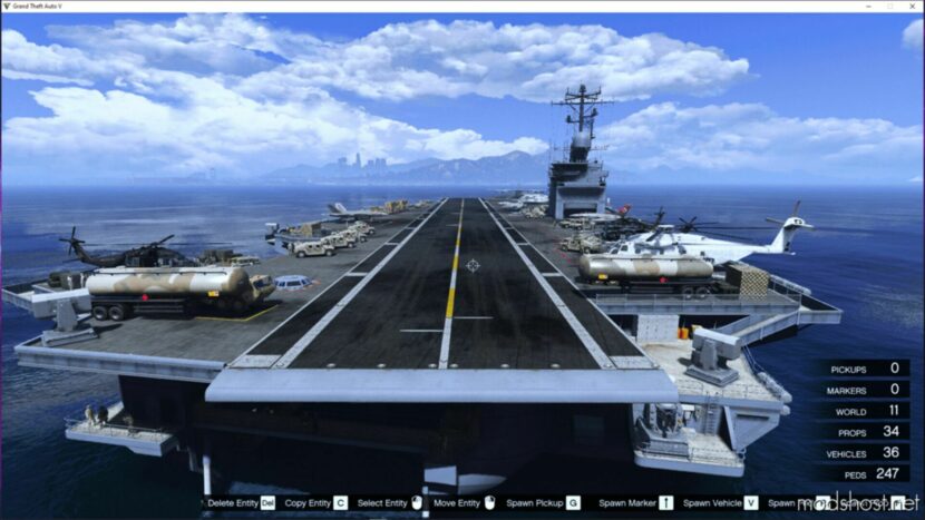 GTA 5 Military Map Mod: Carrier V1.1 (Featured)