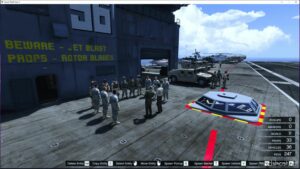 GTA 5 Military Map Mod: Carrier V1.1 (Image #5)