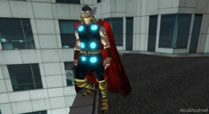 GTA 5 Player Mod: Immortal Thor Deluxe Addon PED (Image #3)