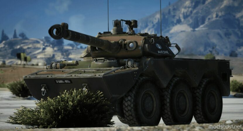 GTA 5 Vehicle Mod: Amx-10Rc | Add-On Five-M (Featured)