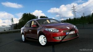 ETS2 Renault Car Mod: Fluence V1R140 1.48 (Featured)