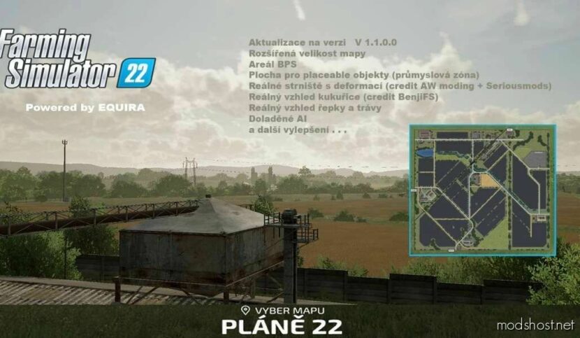 FS22 Map Mod: Plane 22 Czech Republic V1.1 (Featured)