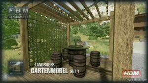 FS22 Placeable Mod: Garden Furniture SET 1 (Image #2)