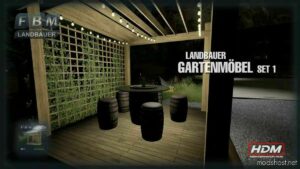 FS22 Placeable Mod: Garden Furniture SET 1 (Image #5)