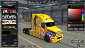 ATS Freightliner Truck Mod: Inspiration 1.48 (Image #5)