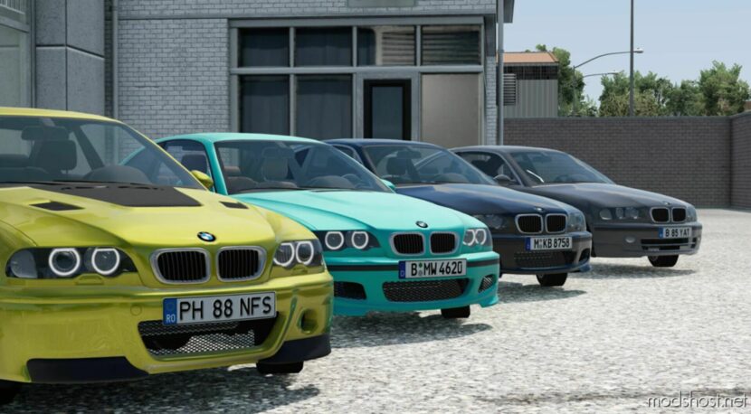 BeamNG BMW Car Mod: 3-Series E46 Coupe FIX 2.1 0.29 (Featured)