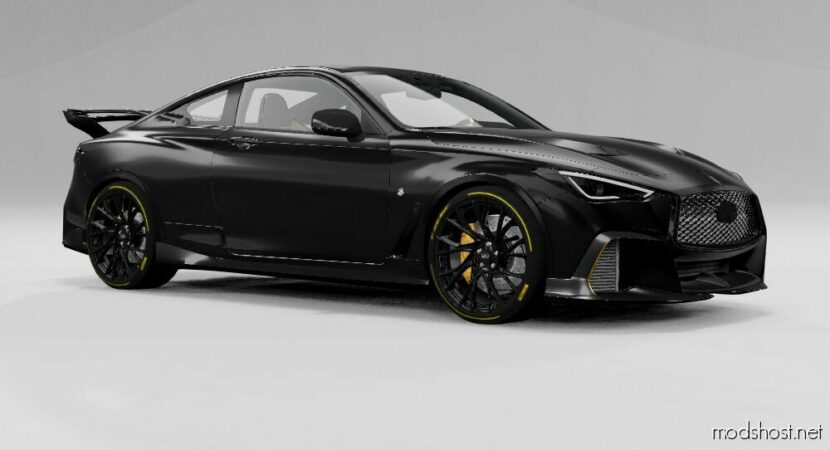 BeamNG Infiniti Car Mod: Q60 Project Black S 2018 V2.0 0.29 (Featured)