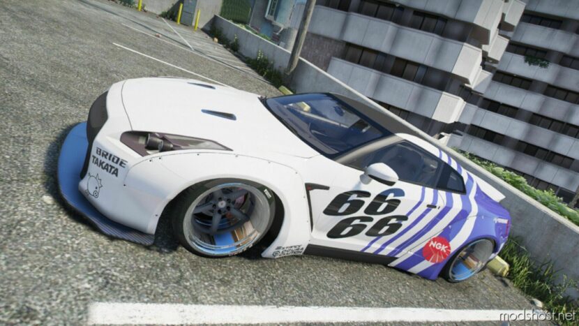 GTA 5 Nissan Vehicle Mod: Skyline GT-R35 Liberty Walk (Featured)