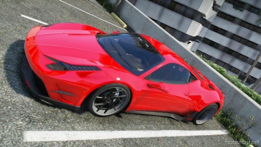 GTA 5 Ferrari Vehicle Mod: 458 Italia Misha Design (Featured)