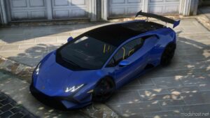 GTA 5 Lamborghini Vehicle Mod: Huracan Tecnica 2023 Add-On | Tuning | Fivem V1.1 (Image #3)