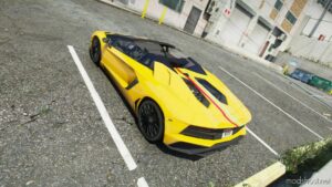 GTA 5 Roadster Vehicle Mod: Lamborghini Aventador S Roadster (Image #3)