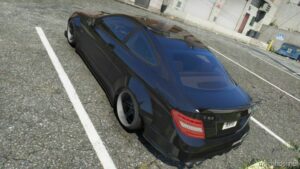 GTA 5 Mercedes-Benz Vehicle Mod: C63 AMG Liberty Walk (Image #3)