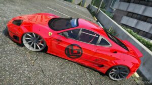 GTA 5 Ferrari Vehicle Mod: 360 Liberty Walk (Image #2)