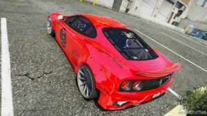 GTA 5 Ferrari Vehicle Mod: 360 Liberty Walk (Image #3)