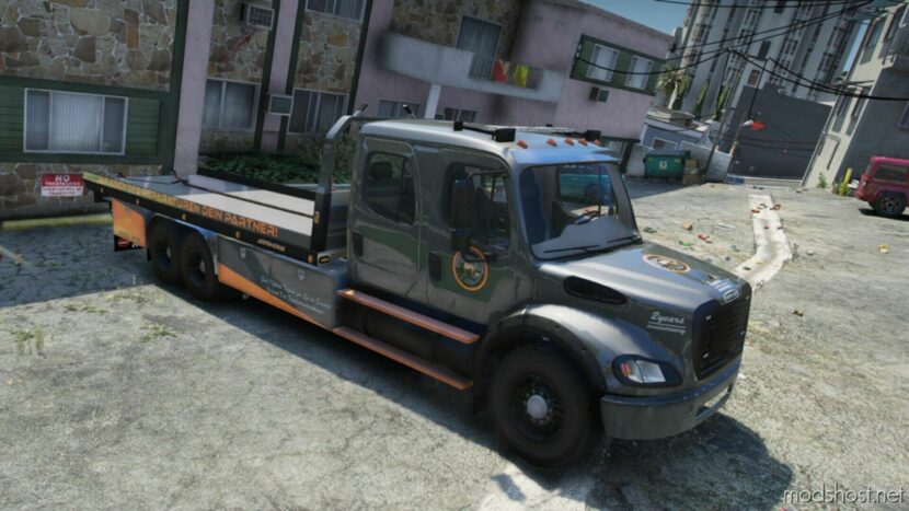 GTA 5 Vehicle Mod: Freightliner M2 112 (Featured)