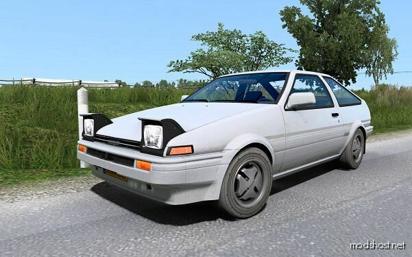 ETS2 Toyota Car Mod: Sprinter Trueno AE86 V2.5 1.48 (Featured)